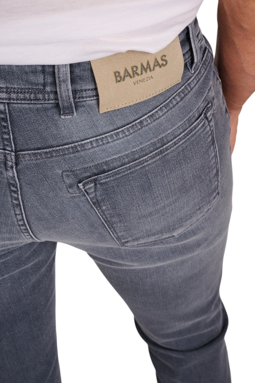 Barmas Venezia jeans heren grijs DEAN-58 B145.L197