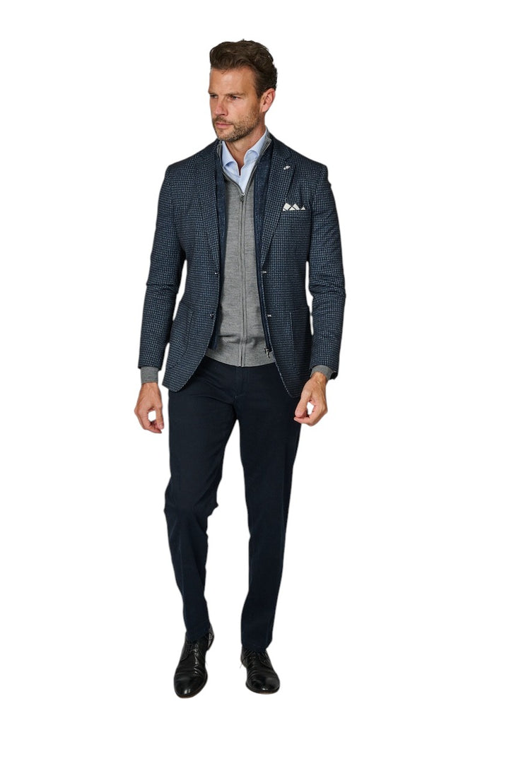 Blue Industry vest men navy