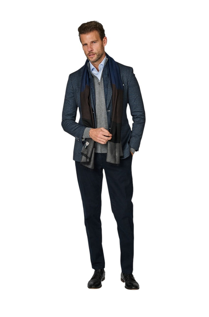 Blue Industry vest men navy