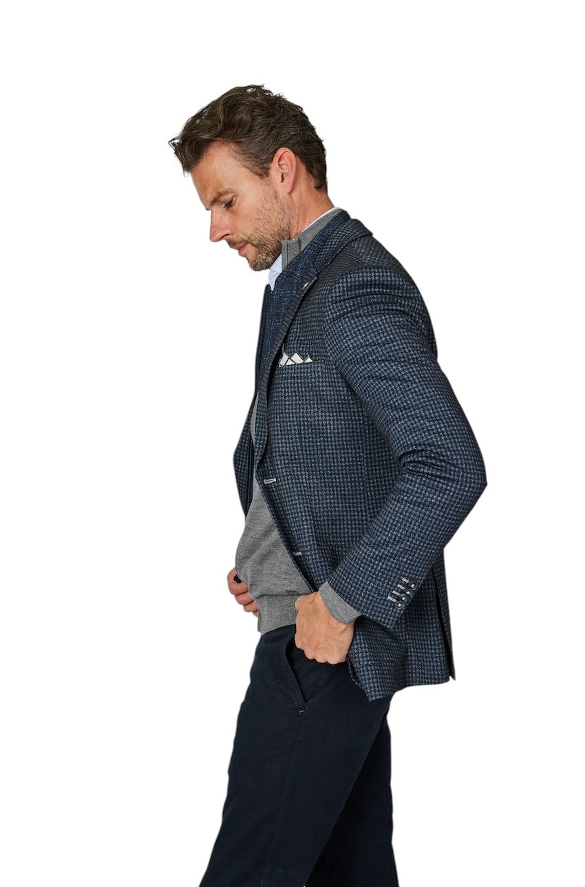 Blue Industry vest men navy