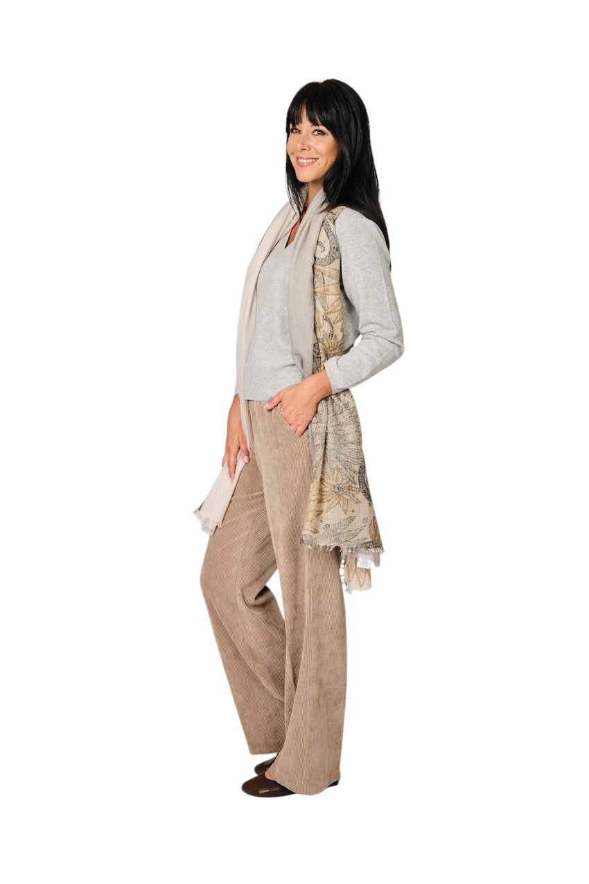 Cambio broek dames taupe Amelie 0246-01 730