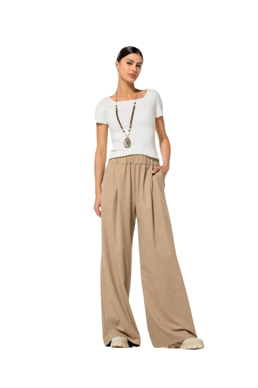 Caroline Biss broek dames beige