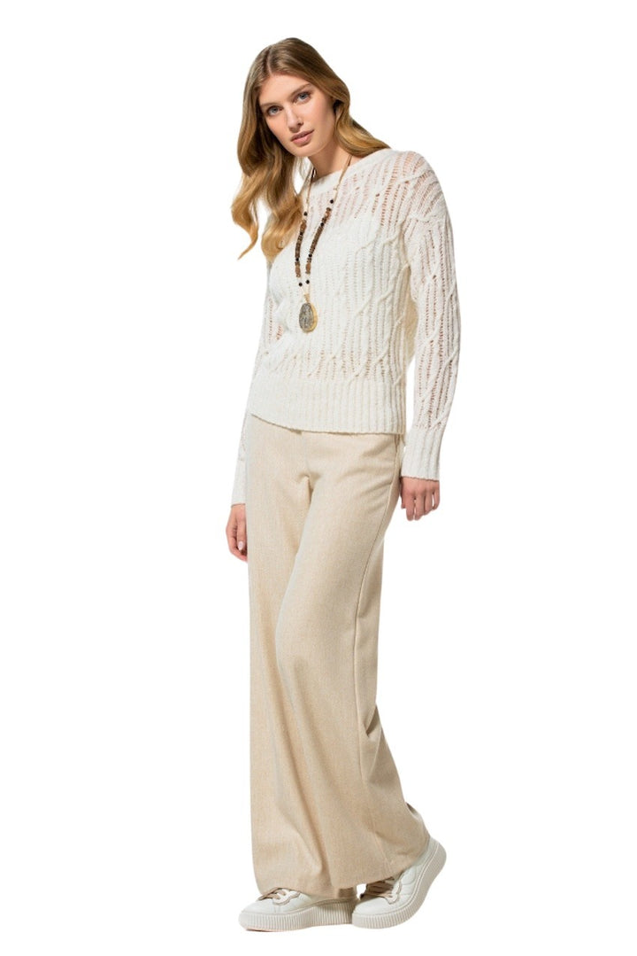 Caroline Biss broek dames beige