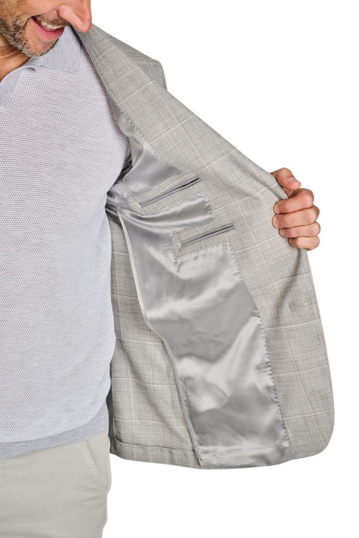 Cc Collection Corneliani vest heren grijs 27XZ23-2766503-013