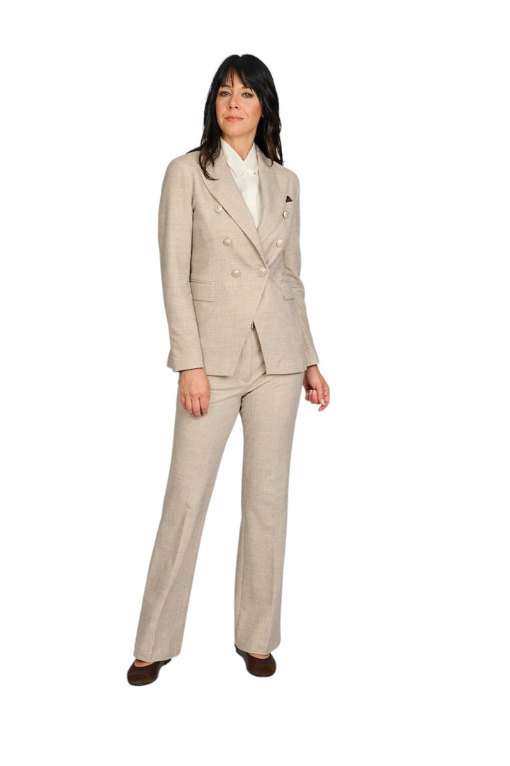 Circolo Woman broek dames beige FD3669 NATUR