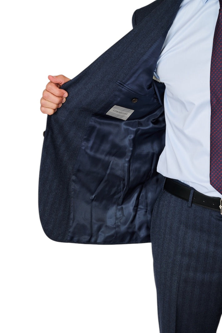 Corneliani kostuum heren blauw 2847222-2A17340 001