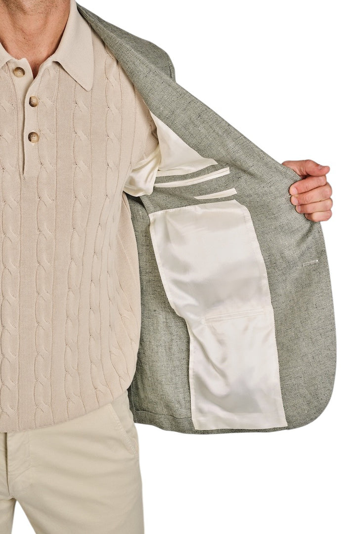 Corneliani vest heren groen 27XG72-2714300-052