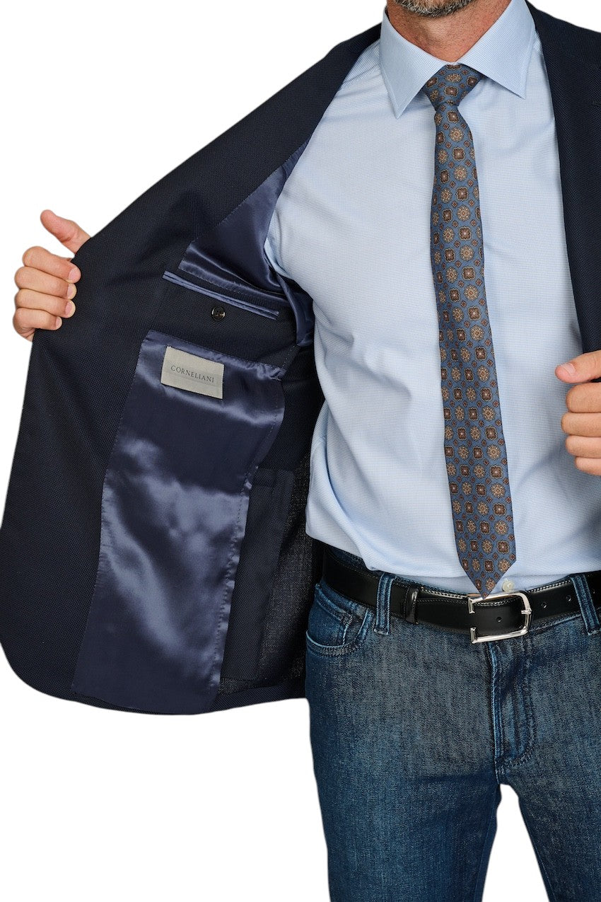 Corneliani vest heren marine 00XN69-0008475-003