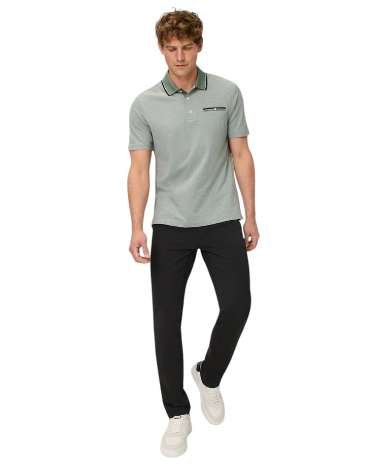 Brax Hommes polo manches courtes Vert Petter pour hommes