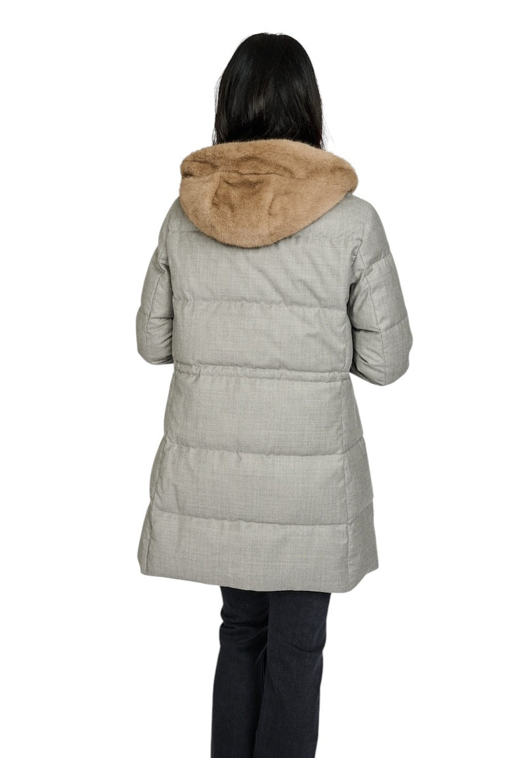 Duno Donna parka dames grijs VIRNA-BOLZANO