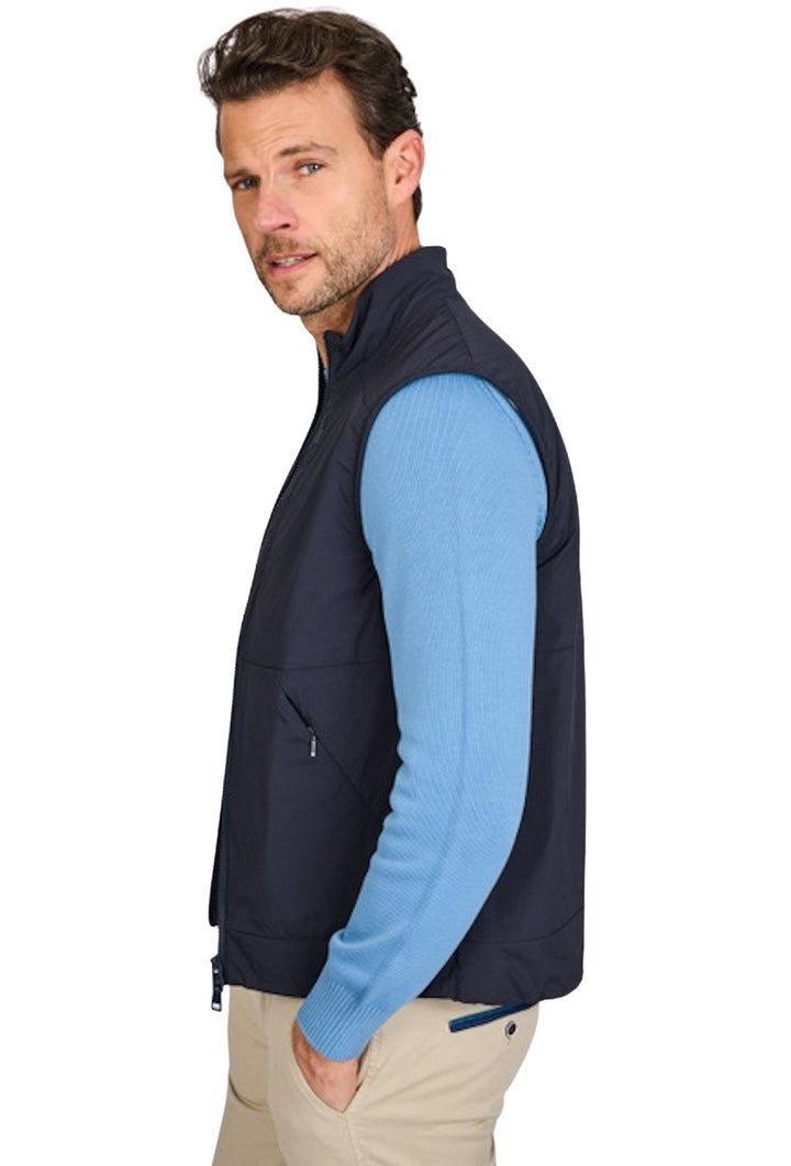 Duno Uomo bodywarmer heren donker blauw Arlo-Mirto 861