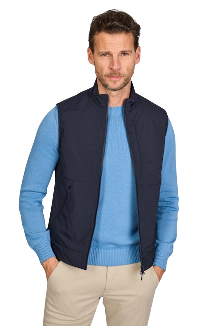 Duno Uomo bodywarmer heren donker blauw Arlo-Mirto 861