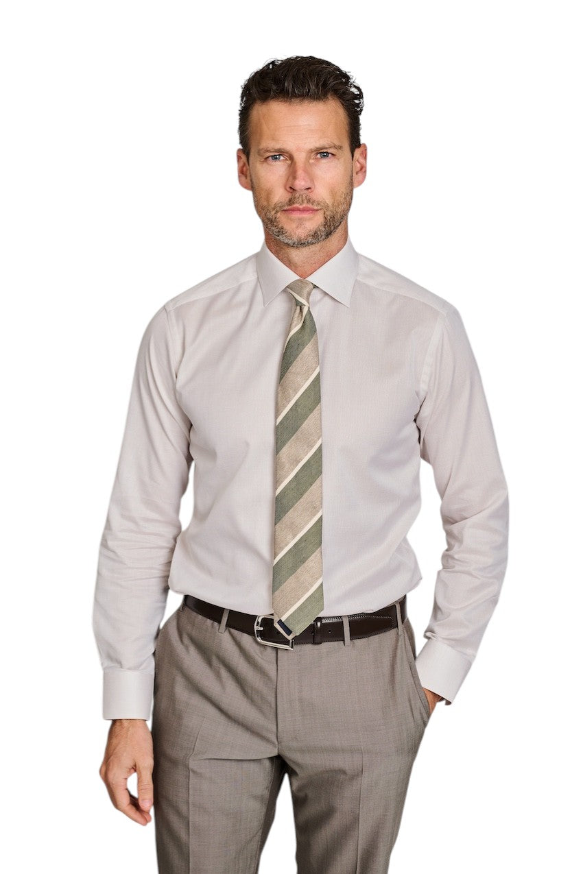 Eton hemd lange mouwen heren beige contemporary 10001512132