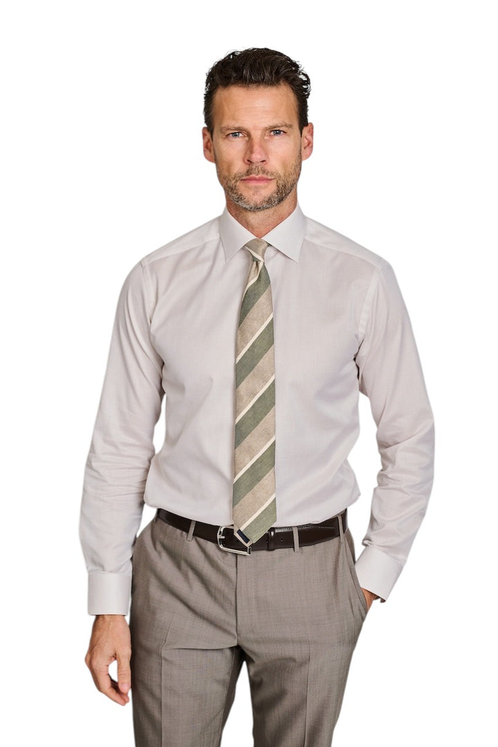 Eton hemd lange mouwen heren beige contemporary 10001512132