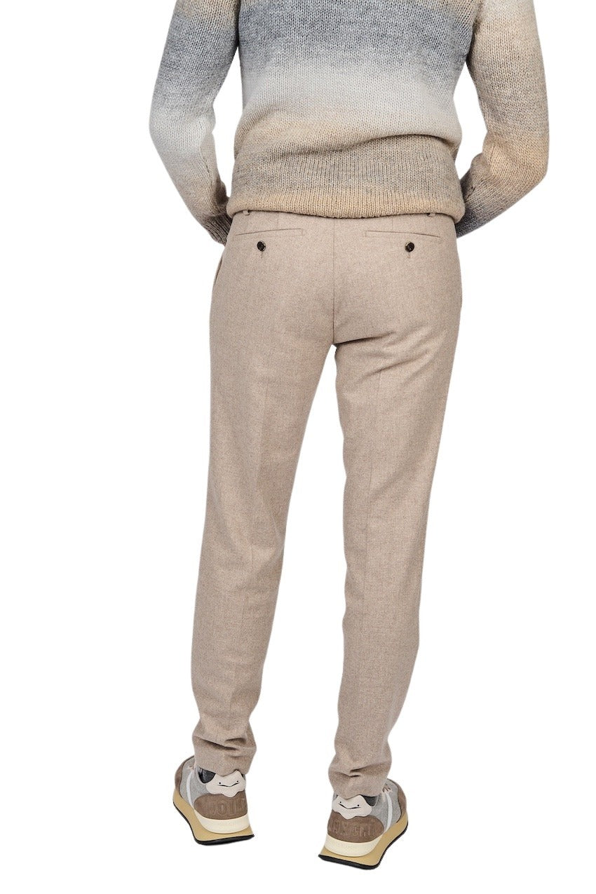 Eurex By Brax geklede heren broek taupe