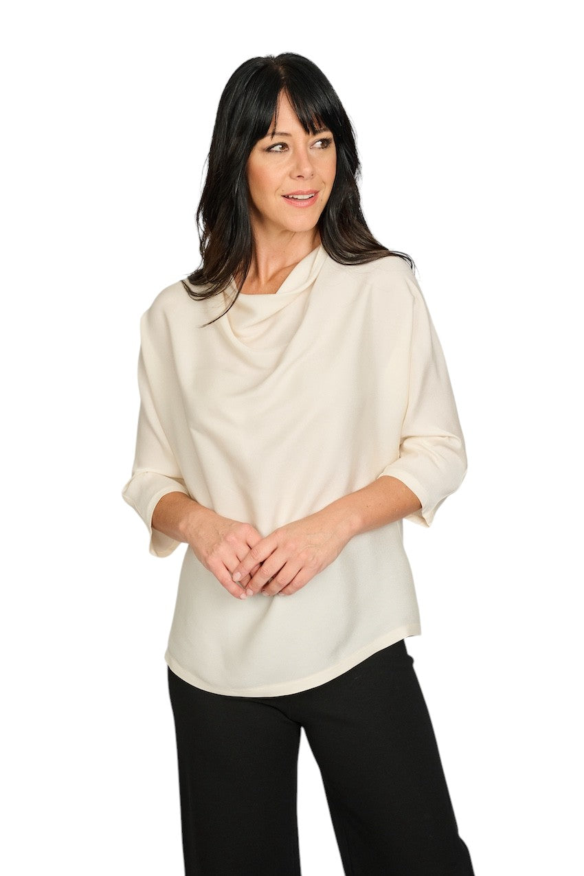 Fabiana Filippi blouse dames ecru TPD225F843L703 0145