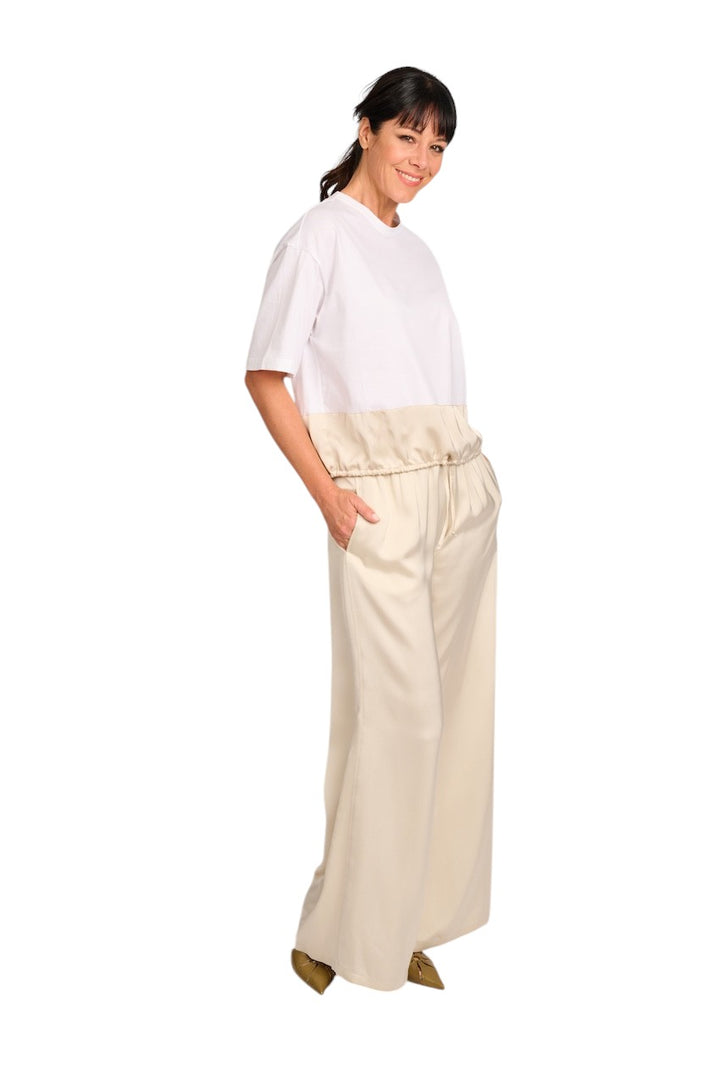 Fabiana Filippi broek dames beige