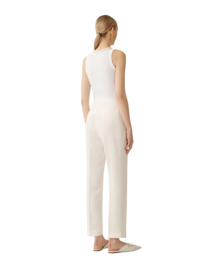Fabiana Filippi broek dames ecru PAD275F326 D544 0142