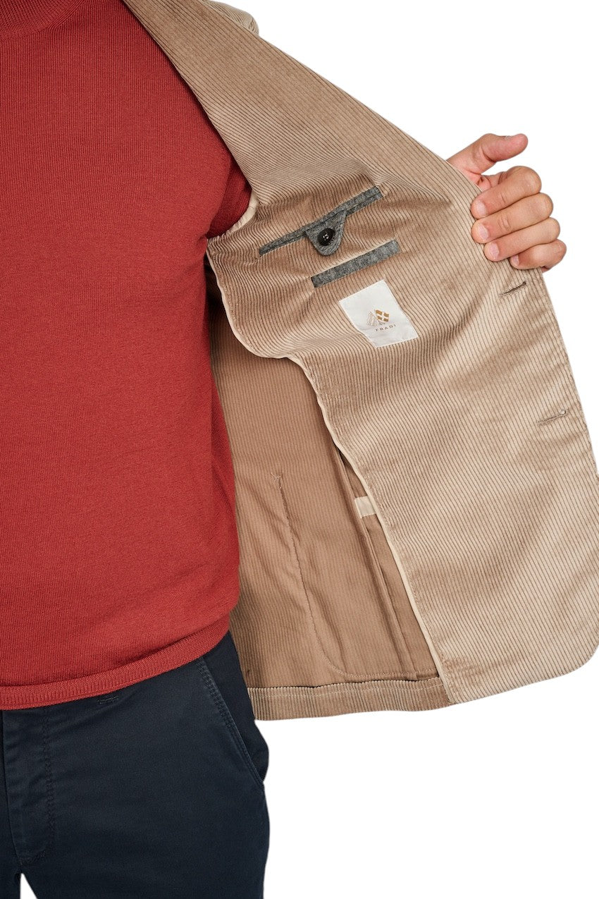 Fradi vest heren taupe 262SC.JACKET_T262CN8