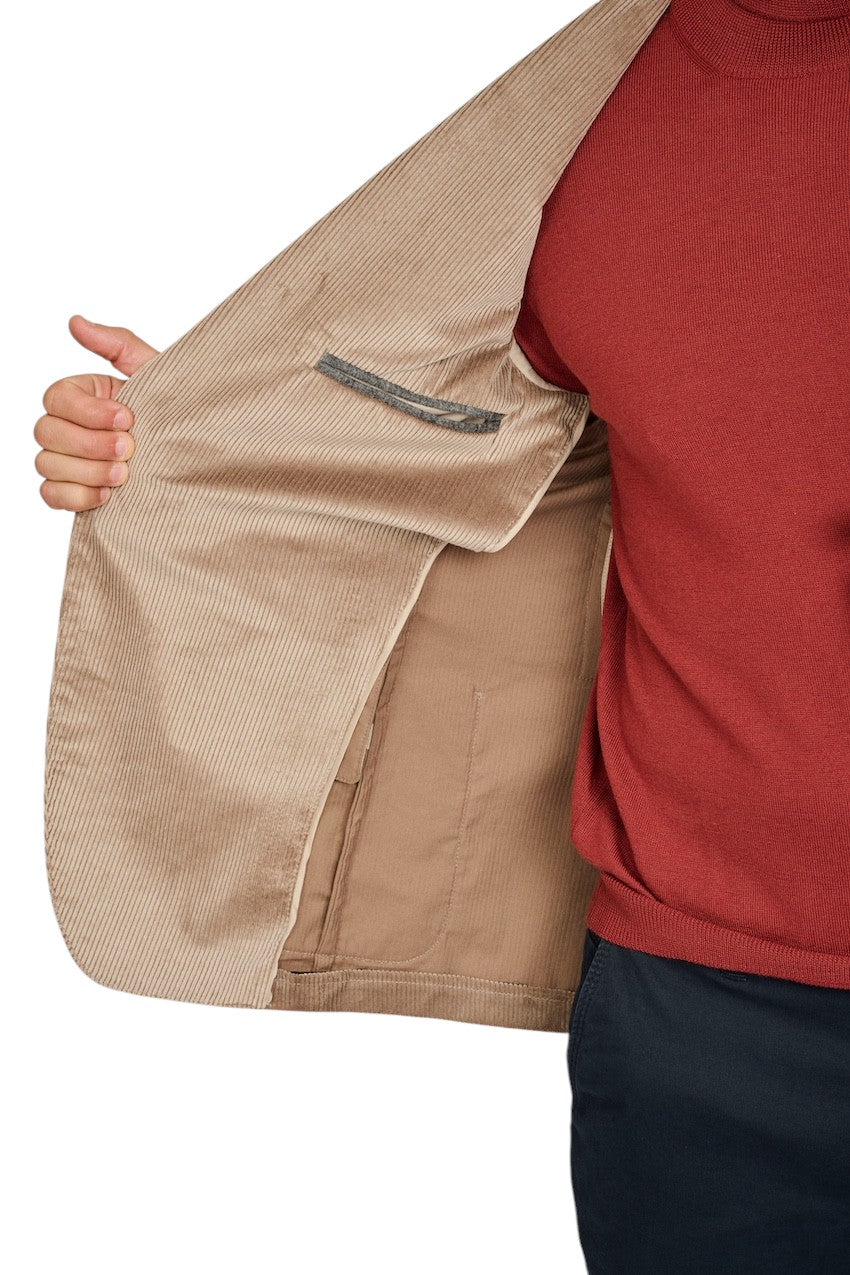 Fradi vest heren taupe 262SC.JACKET_T262CN8