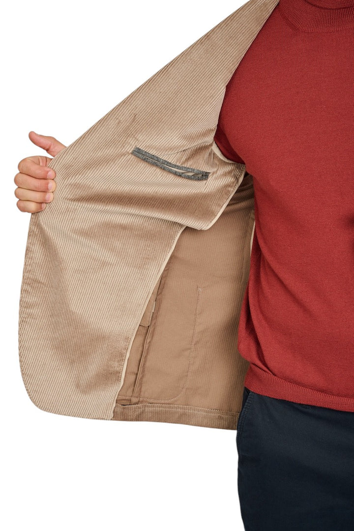 Fradi vest heren taupe 262SC.JACKET_T262CN8