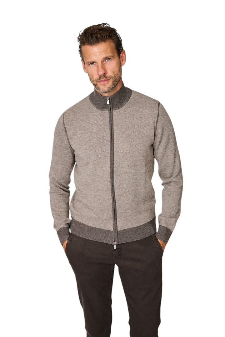 Gran Sasso Men gilet heren bruin