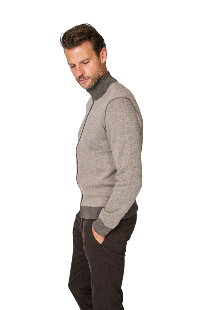 Gran Sasso Men gilet heren bruin