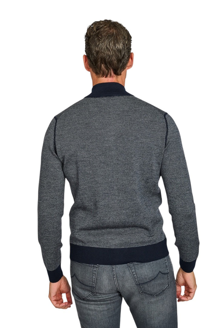 Gran Sasso Men gilet heren donker blauw 57114 14241 803