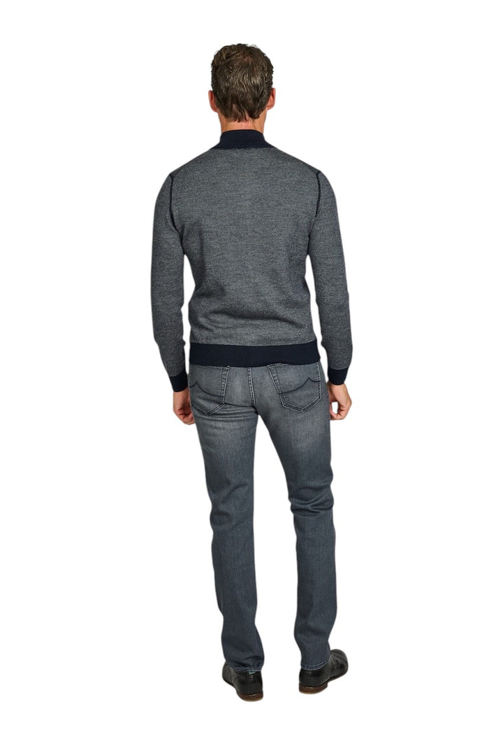 Gran Sasso Men gilet heren donker blauw 57114 14241 803