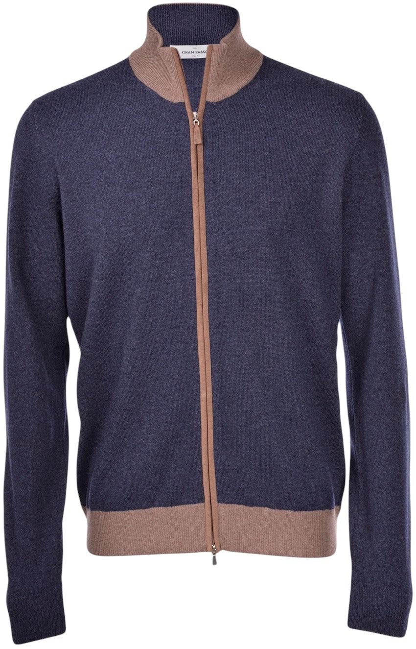 Gran Sasso Men gilet heren donker blauw