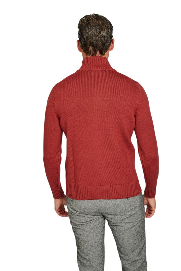 Gran Sasso Men gilet heren donker rood 13108 14272 253