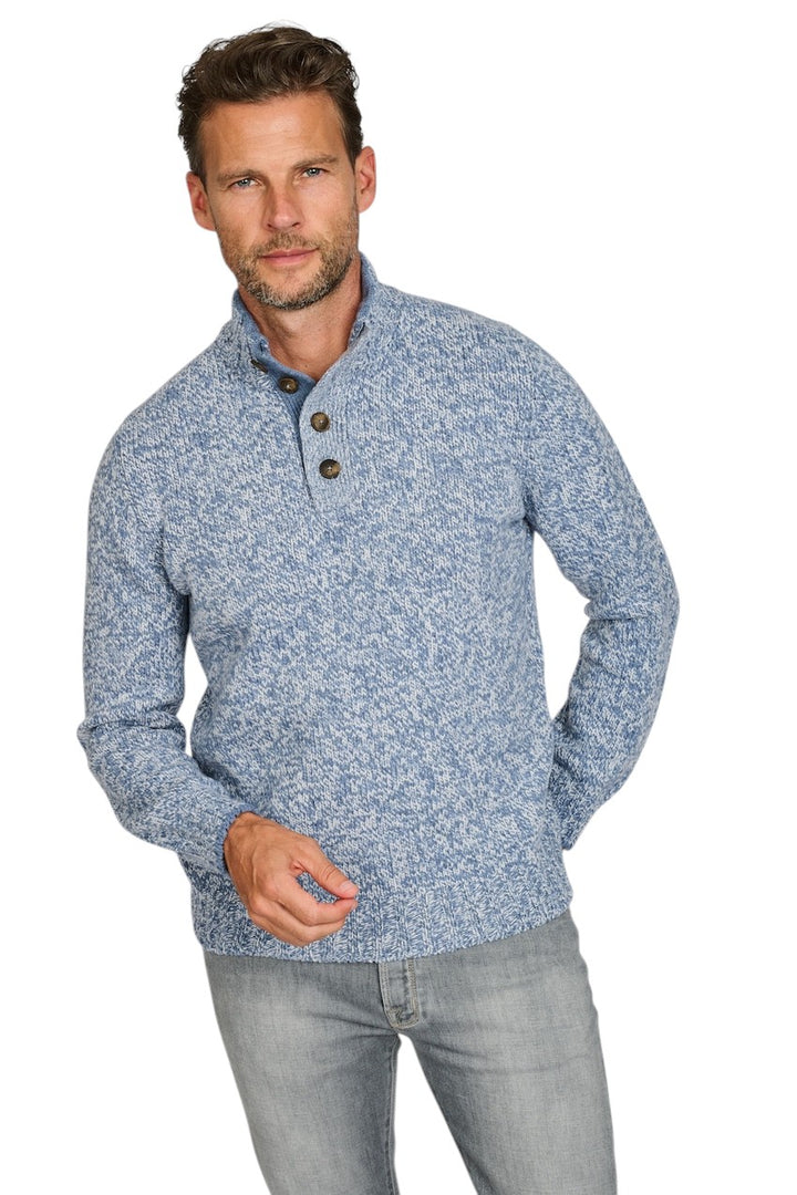 Gran Sasso Men pull trui heren blauw 10102 25704 822.