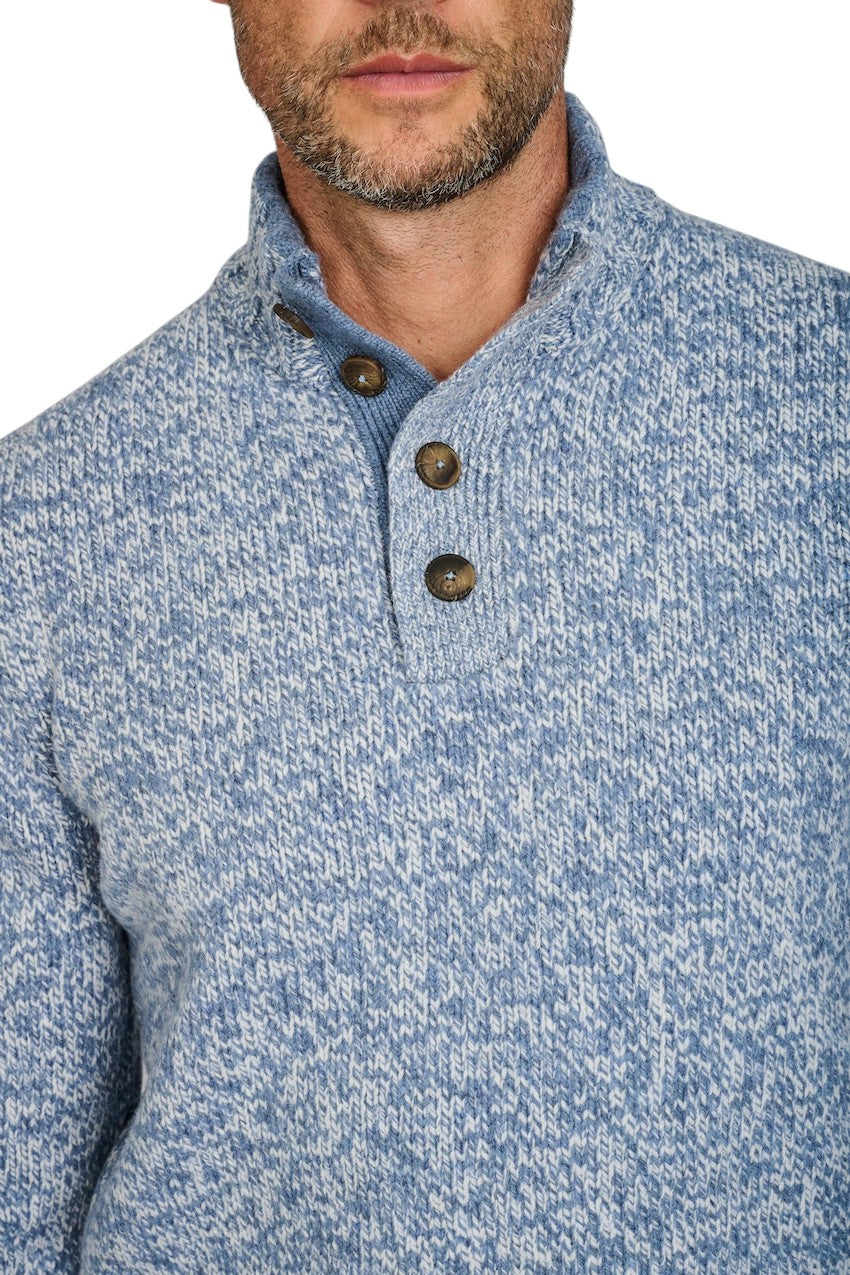 Gran Sasso Men pull trui heren blauw 10102 25704 822.