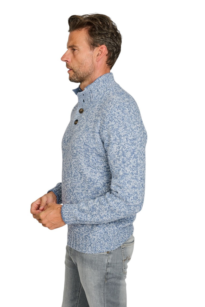Gran Sasso Men pull trui heren blauw 10102 25704 822.