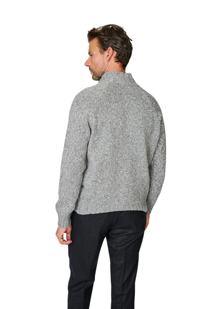 Gran Sasso Uomini maglione da uomo grigio