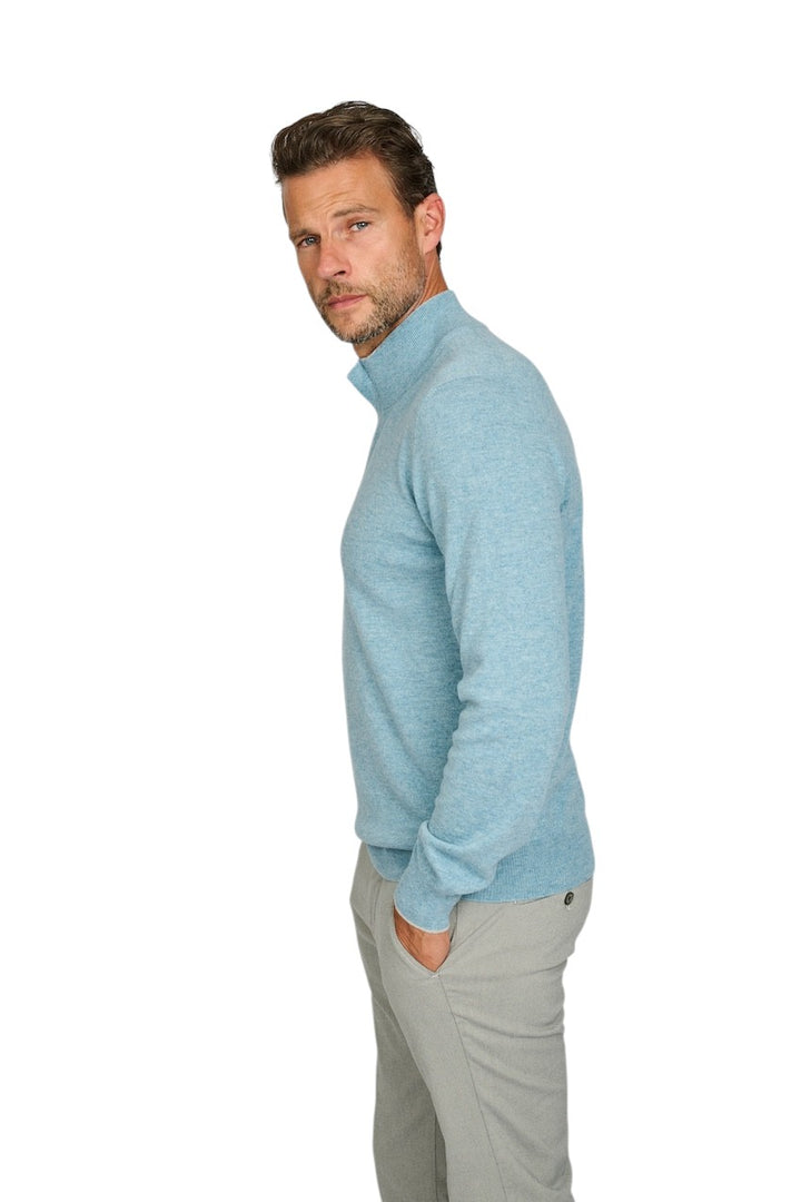 Gran Sasso Men pull trui heren licht blauw 55107 19675 523