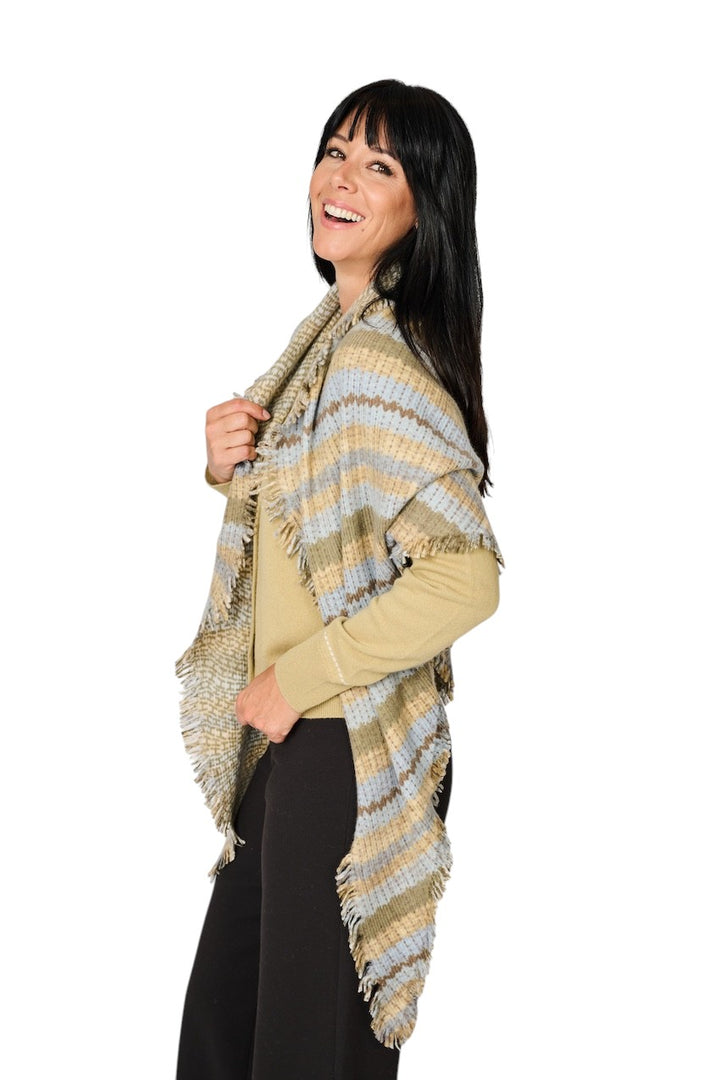 Hemisphere écharpe femme, assortiment PORELIA-TRI 262B