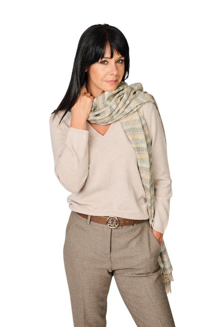 Hemisphere bufanda de mujer, varios diseños, PSTRIPE-CSML 262B