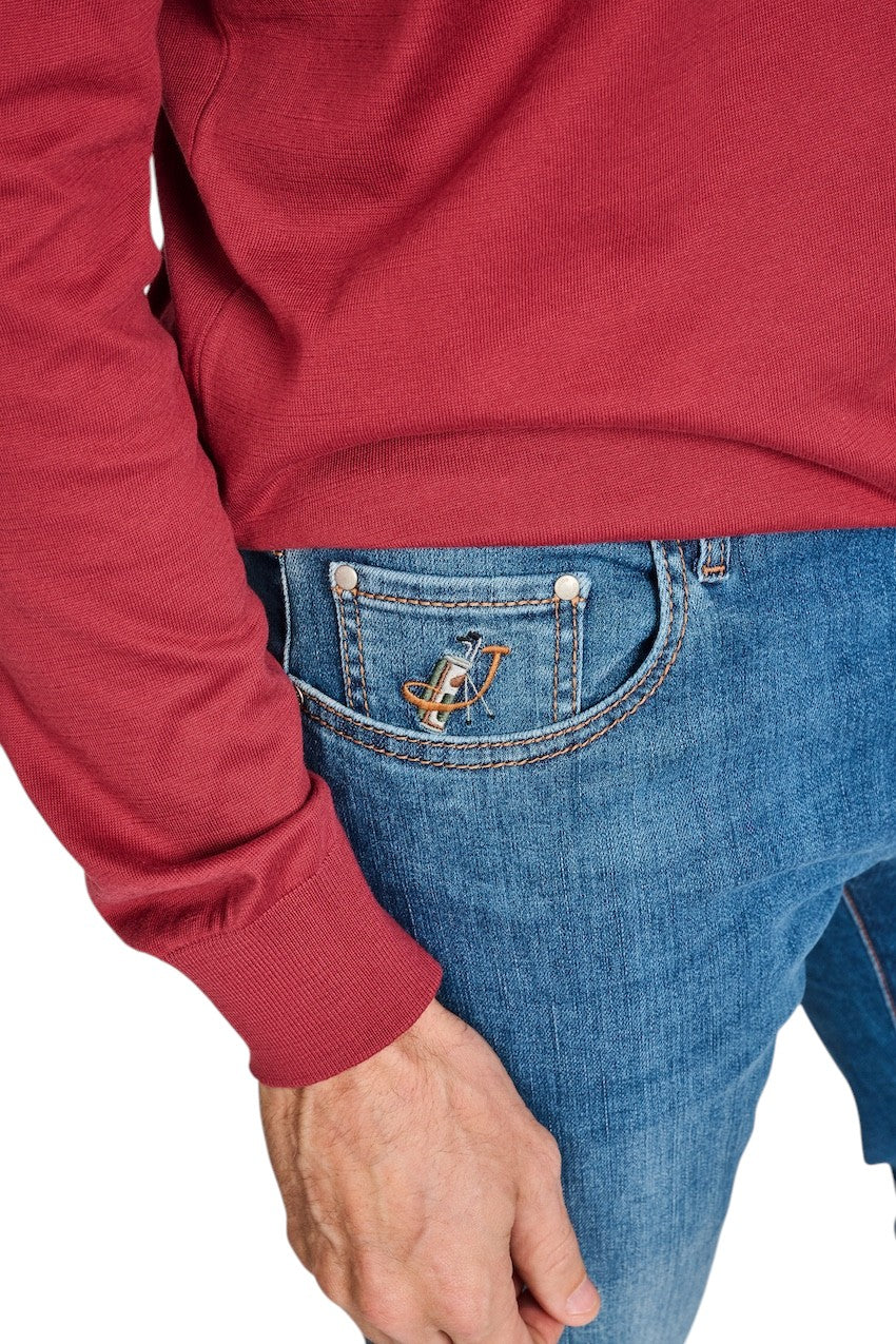 Jacob Cohen Men jeans heren denim slim fit Bard JUM_QM004G01S3623 V1.200D