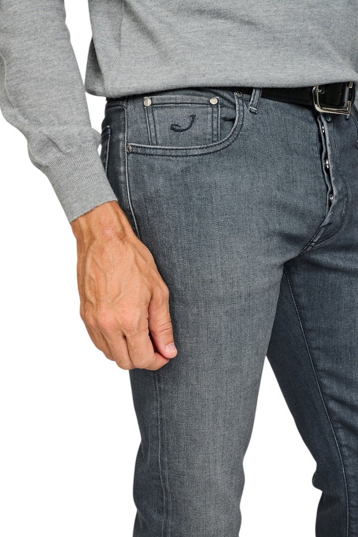 Jacob Cohen Men jeans heren grijs JUM_OM004 059 S3618