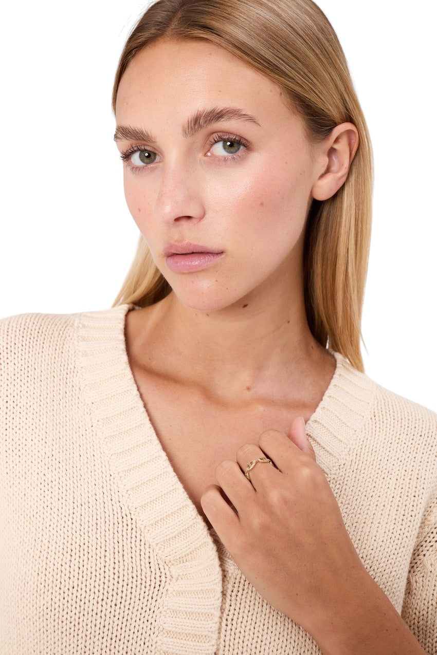 Jeff gilet dames beige Casper 60