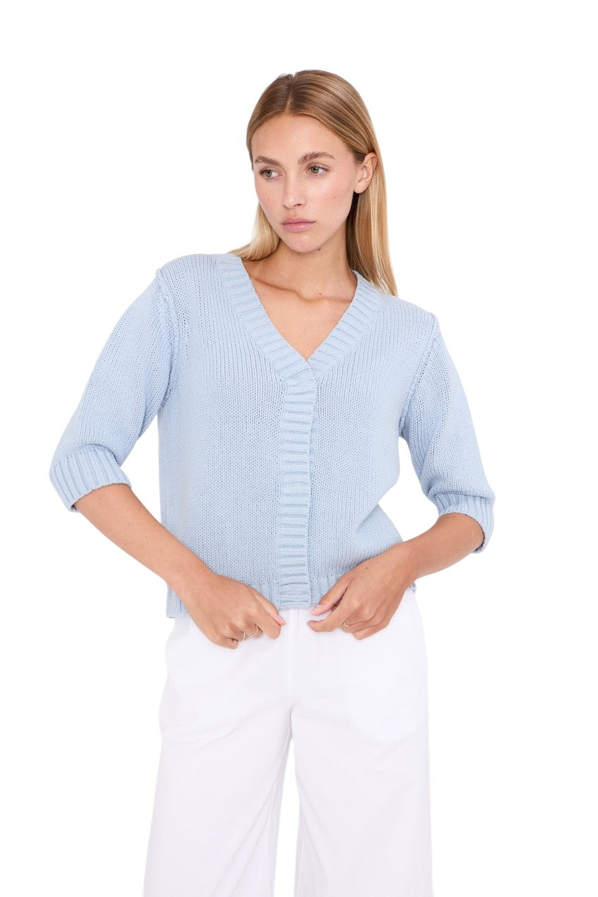 Jeff gilet dames ciel Casper 50