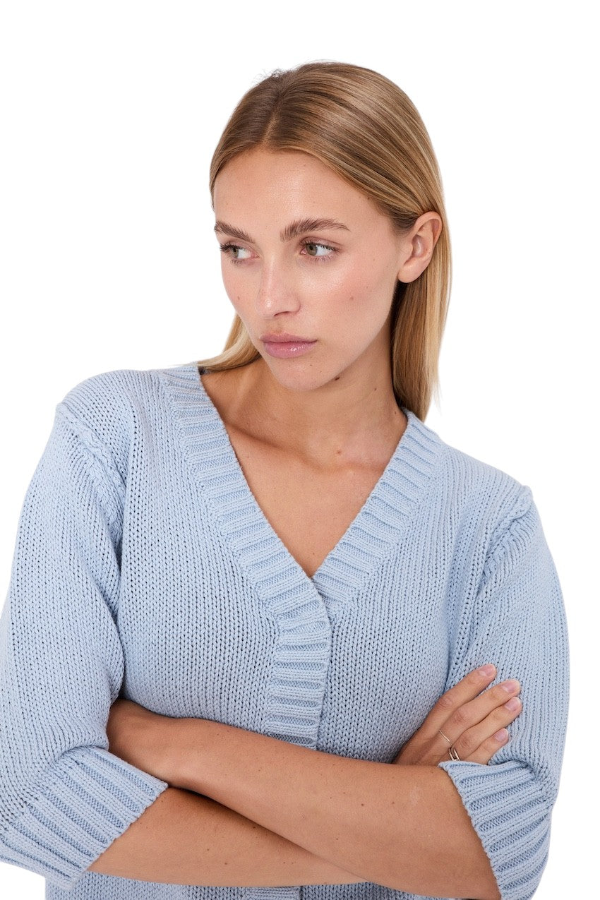 Jeff gilet dames ciel Casper 50