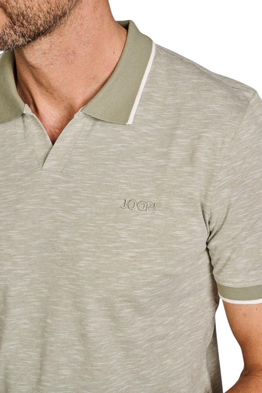 Joop polo shirt korte mouwen heren licht groen Iwanito 10019270 00320 IWANITO