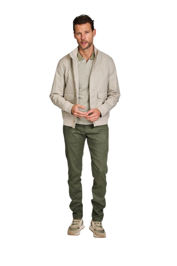 Joop polo shirt korte mouwen heren licht groen Iwanito 10019270 00320 IWANITO