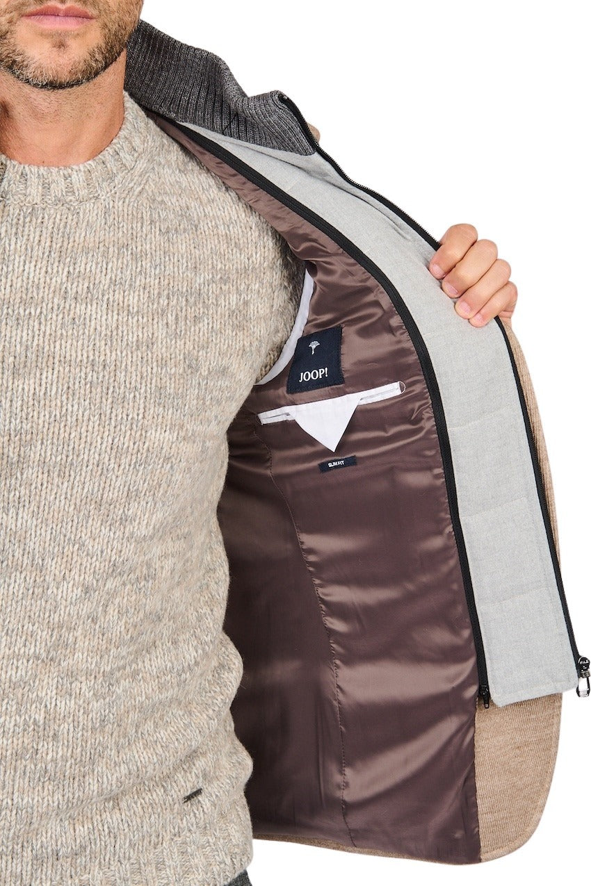 Joop vest heren licht beige