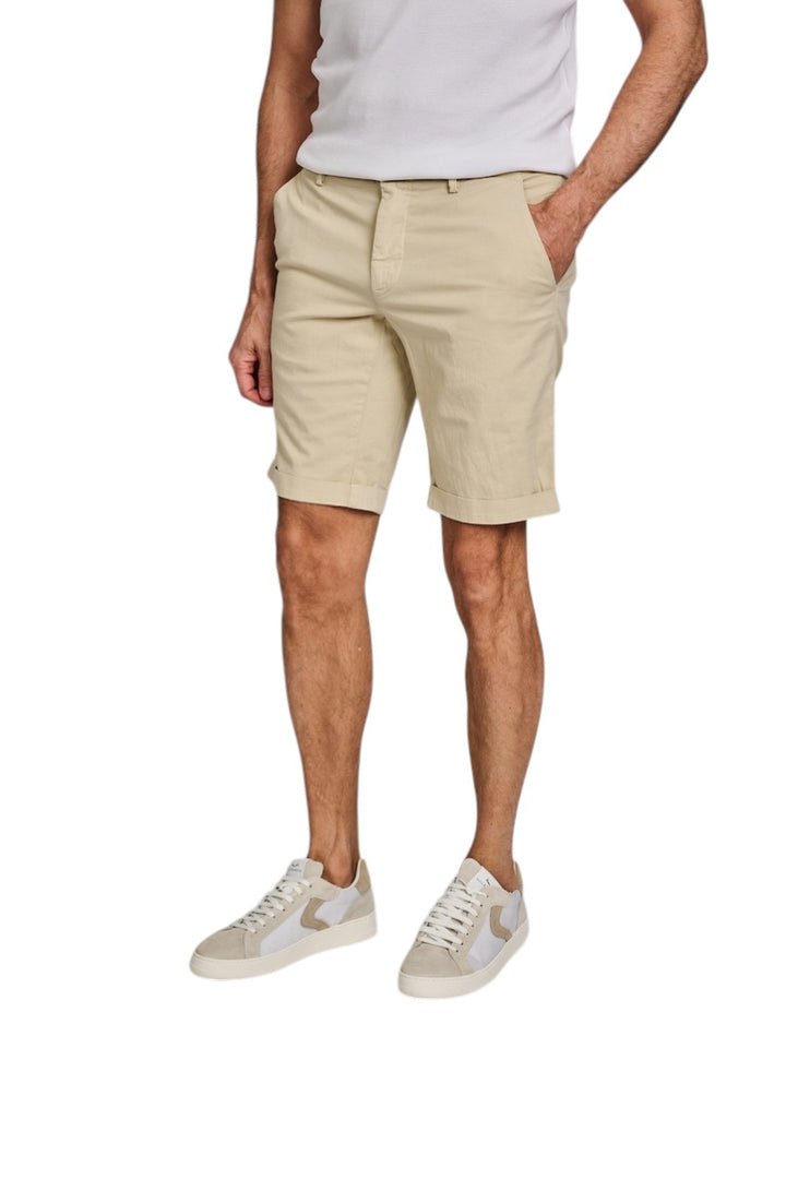Mason'S Men bermuda heren beige Torino summer 9BE22863N2ME303332