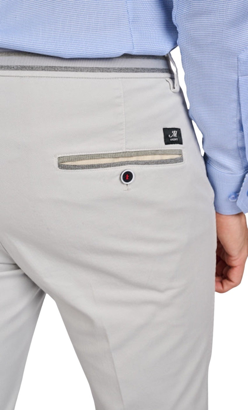 Mason'S Men broek heren grijs Torino summer 9PN2R2863N4MBE098155