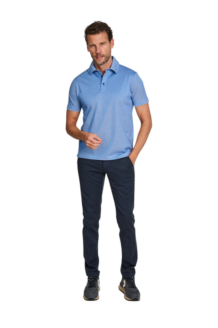 Paul & Shark polo shirt heren ciel