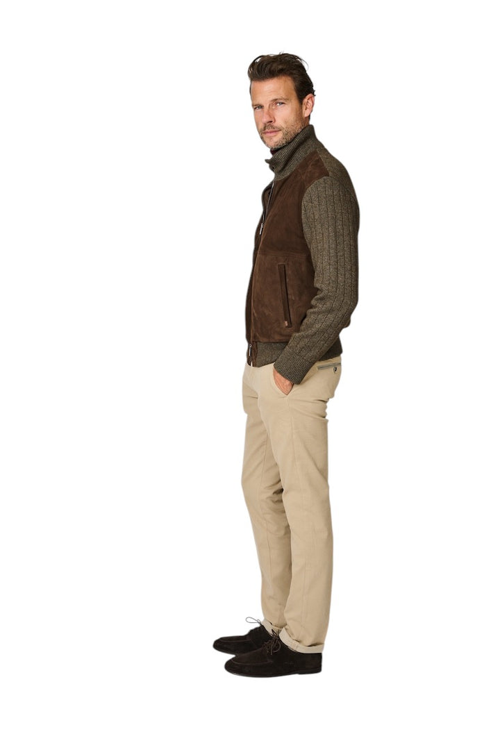 Mason'S Men sportieve broek heren beige Torino Elegance 9PN2R4593N2MBE070594